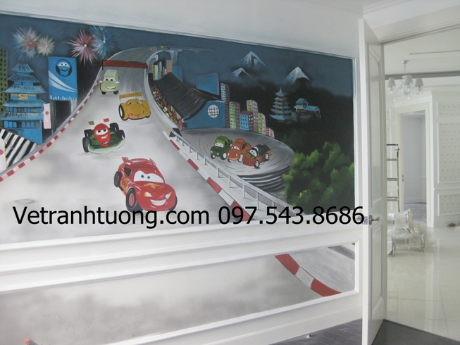Tranh tường phòng 3306 Keangnam